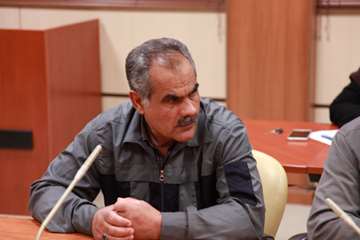 دیدار رئیس دانشگاه و معاونین با پرسنل خدماتی